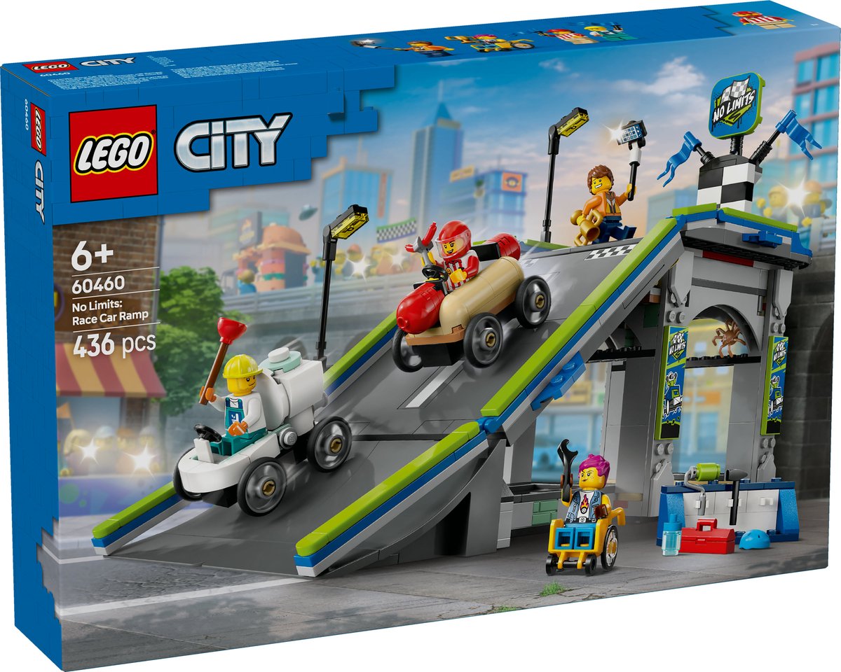 LEGO City Raceauto Zeepkistbaan - 60460
