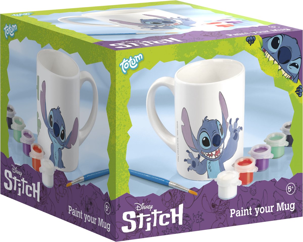 Totum Disney Lilo & Stitch Kleur je Eigen Keramische Mok