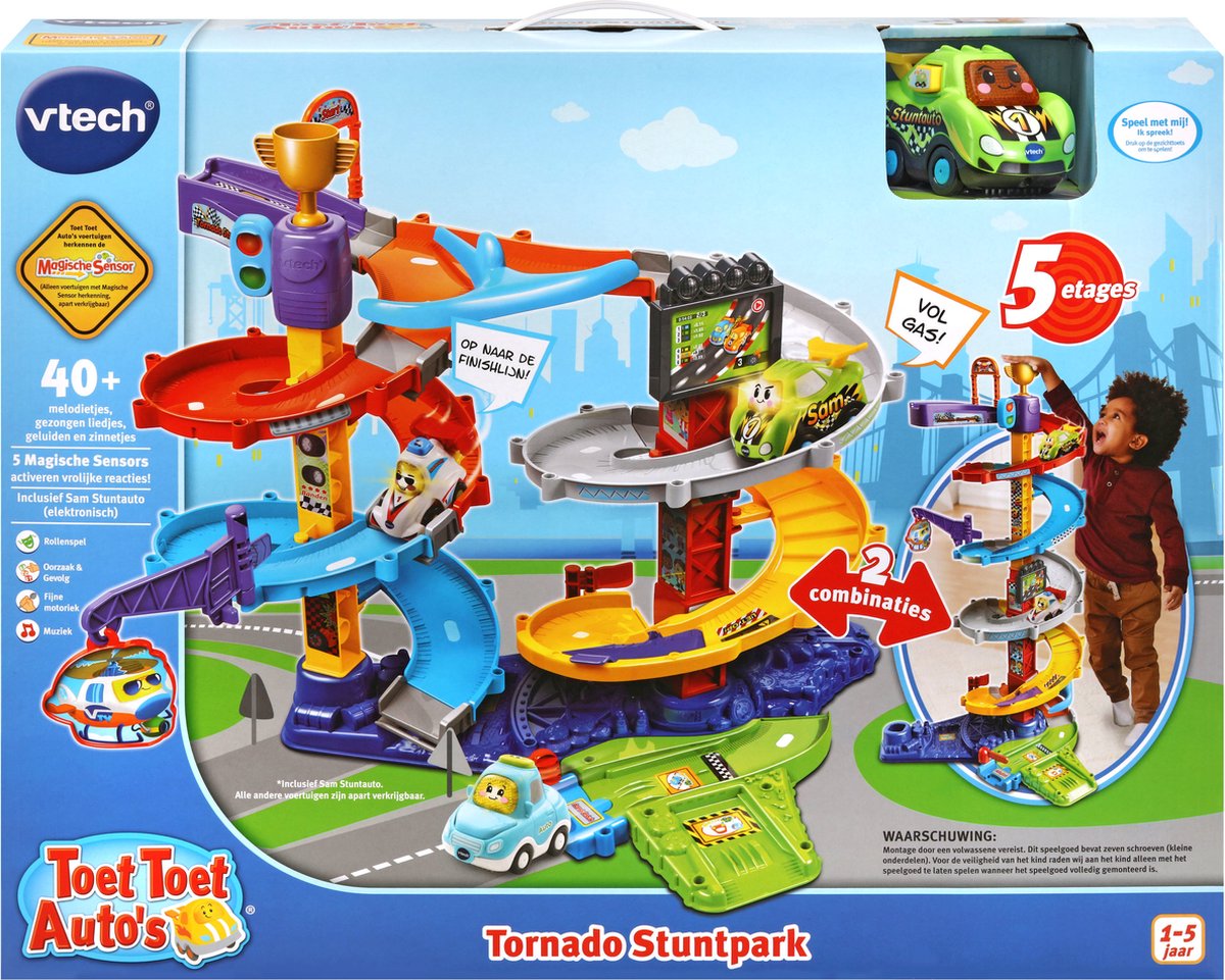VTech Toet Toet Auto's Tornado Stuntpark Speelset