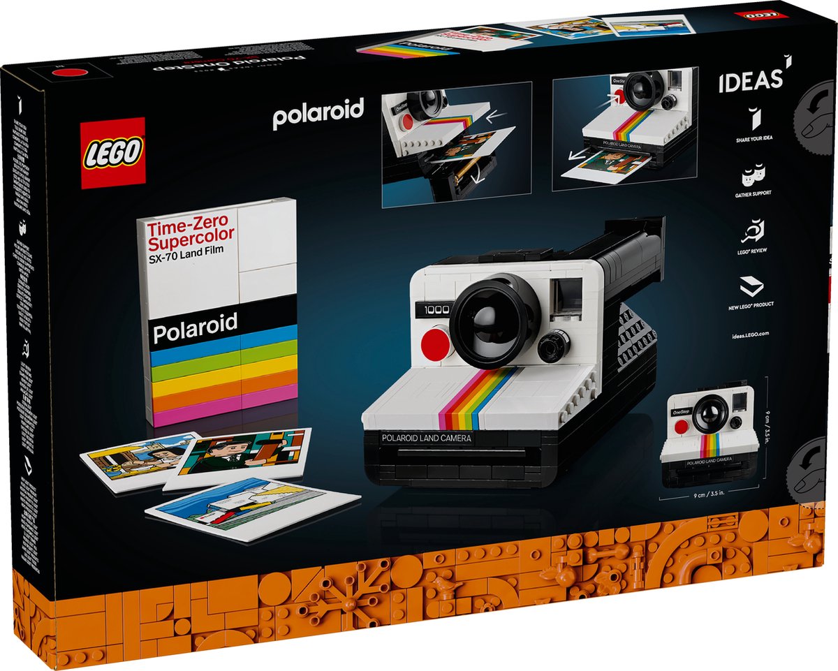LEGO Ideas Polaroid OneStep SX-70 Camera - 21345