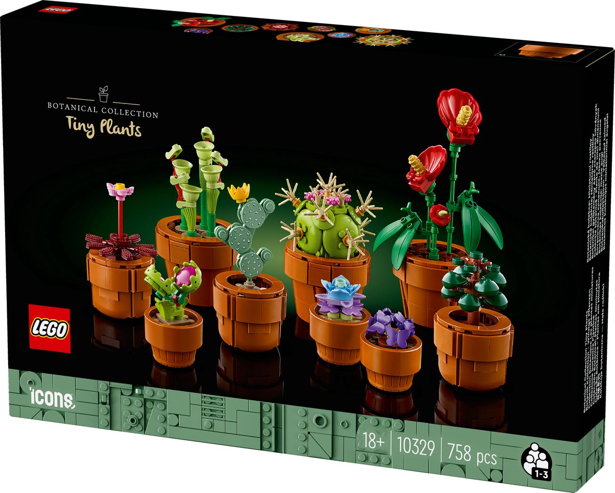 LEGO Icons Mini Plantenset - 10329