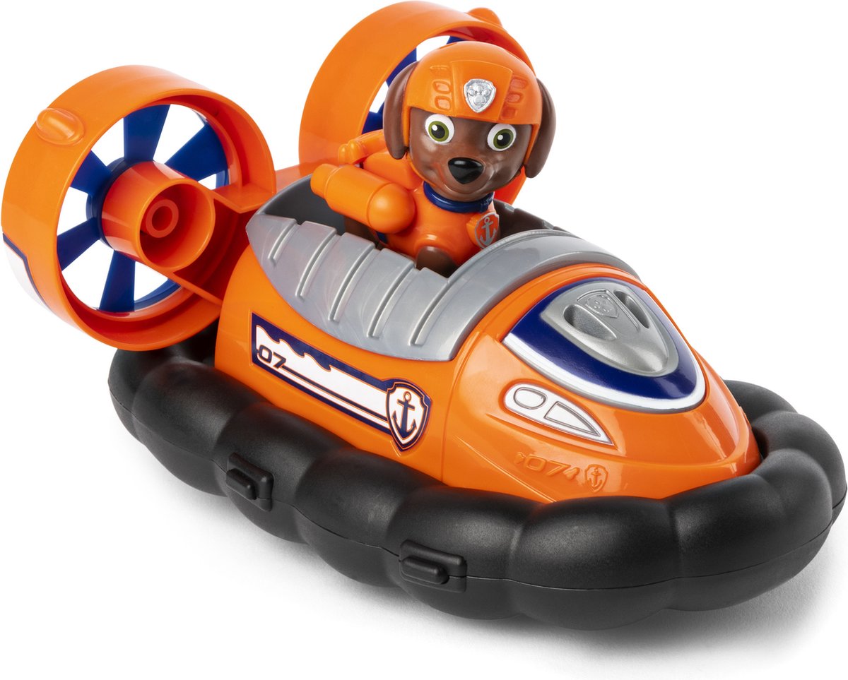 PAW Patrol Zuma's Aéroglisseur met Verzamelbare Figurine