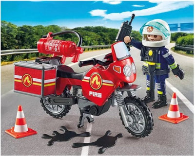 PLAYMOBIL Actiehelden Brandweer bij Ongeval - 71466