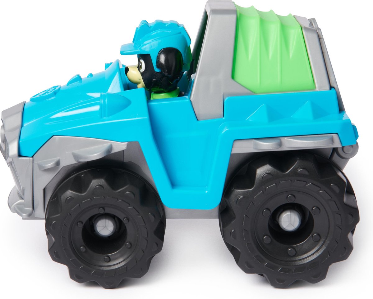 PAW Patrol Rex Voertuig en Speelfiguur - 15 cm