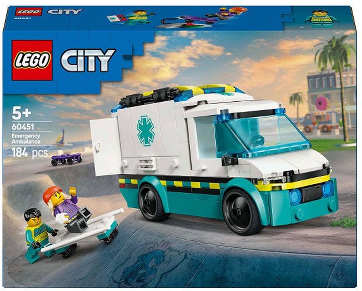LEGO Stad Ambulance - 60451