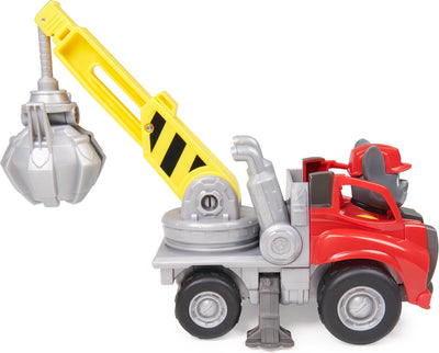 Rubble & Crew Charger's Kraanwagen met Speelfiguur en Beweegbare Delen