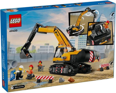 LEGO City Gele Graafmachine - 60420