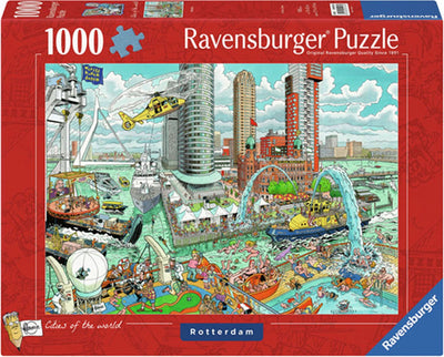 Ravensburger Puzzel Fleroux Rotterdam - 1000 Stukjes