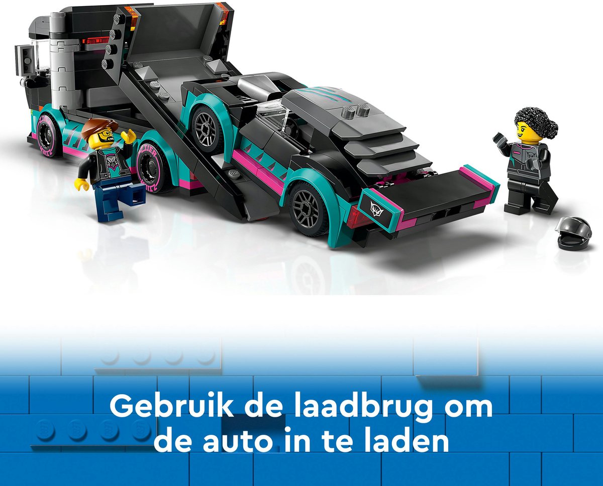 LEGO City Racewagen en Transportvrachtwagen - 60406