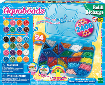 Aquabeads EPOCH La Méga Oplaadset 2400 Kralen