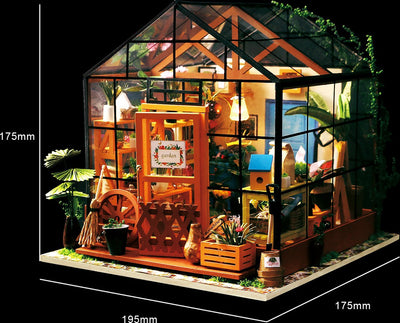 Robotime Maquette Huis van Cathy met Licht - Decoratie