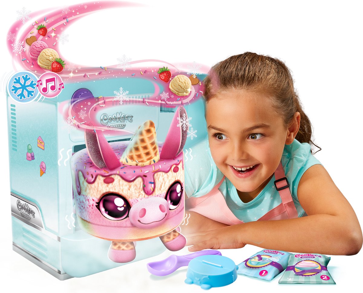 Moose Toys Cookeez Makery Freezy Cakez Interactieve Knuffel