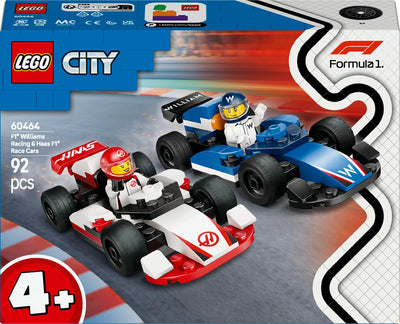 LEGO City F1 Williams & Haas Racewagens - 60464