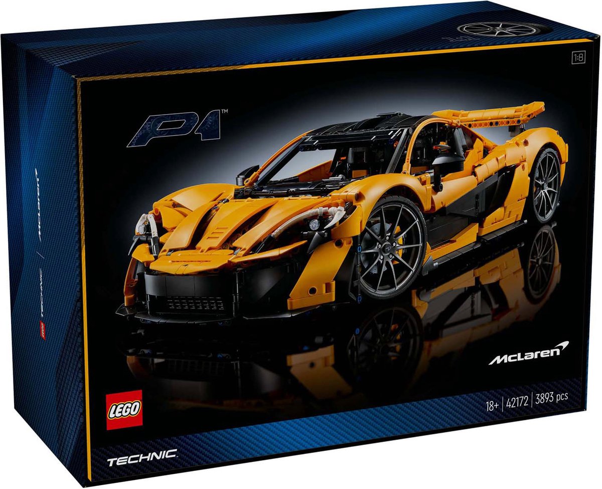 LEGO Technic McLaren P1™ Hypercar Bouwset - 42172