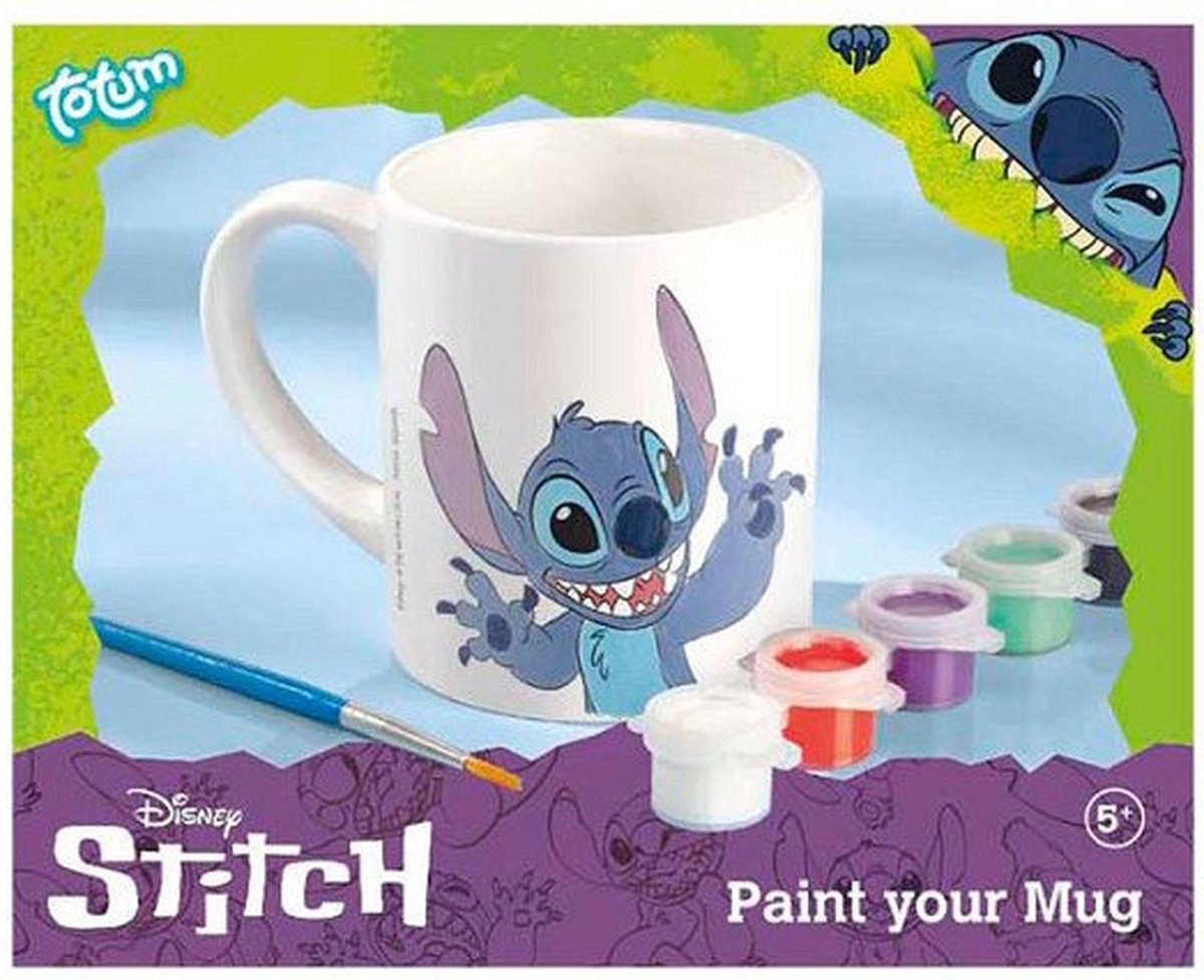 Totum Disney Lilo & Stitch Kleur je Eigen Keramische Mok