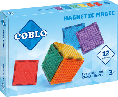 COBLO Magnetische Bouwstenen 12-delig - Montessori Speelgoed