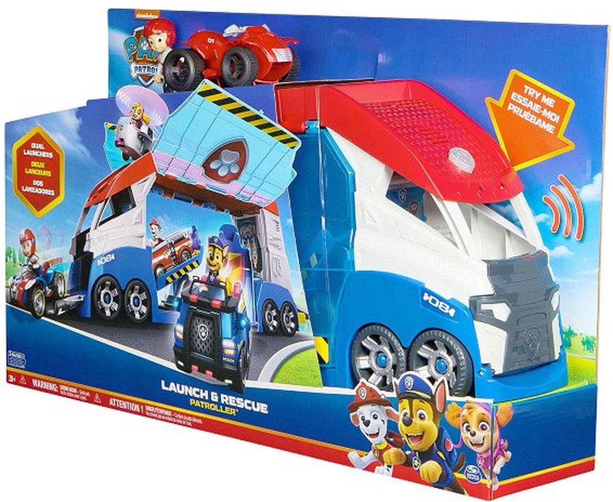 PAW Patrol Transformerende PAW Patroller met Geluid en Licht