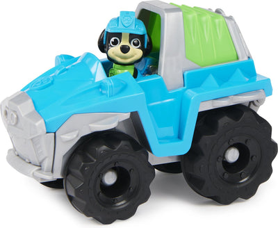 PAW Patrol Rex Voertuig en Speelfiguur - 15 cm