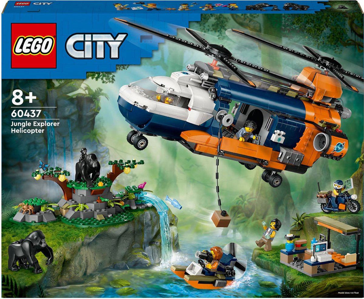 LEGO City Jungle Helikopterbasis - 60437