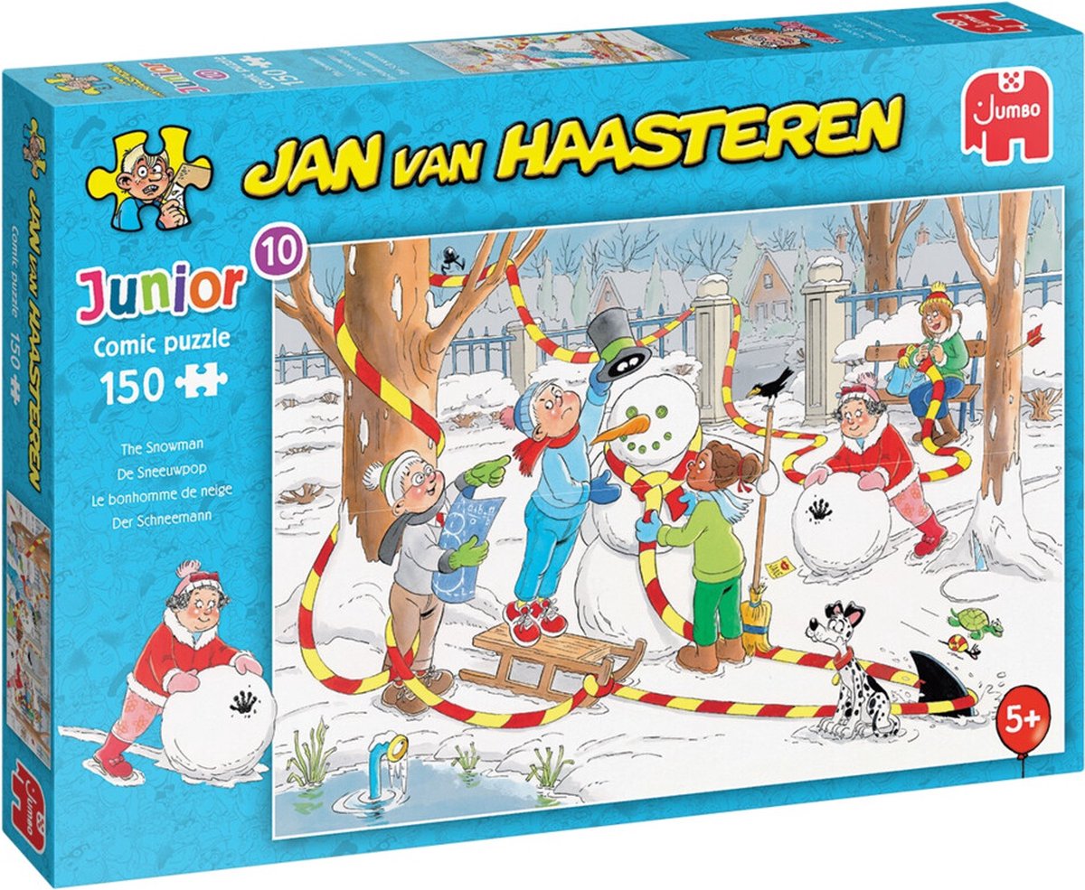 Jan van Haasteren Junior Sneeuwpop Puzzel 150 Stukjes