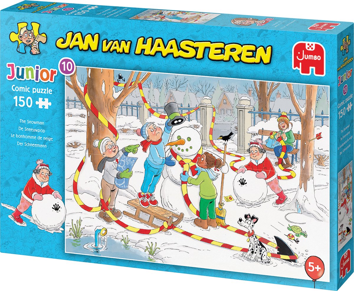 Jan van Haasteren Junior Sneeuwpop Puzzel 150 Stukjes