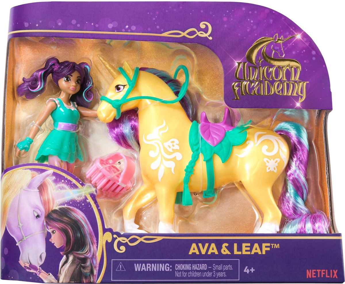Unicorn Academy Ava & Leaf Speelset met Accessoires