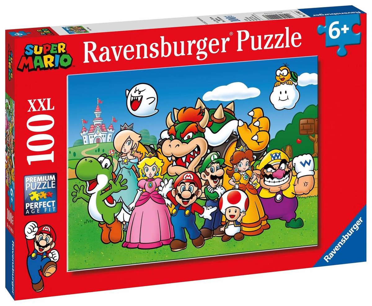 Ravensburger Super Mario XXL Puzzel 100 Stuks - Videogame