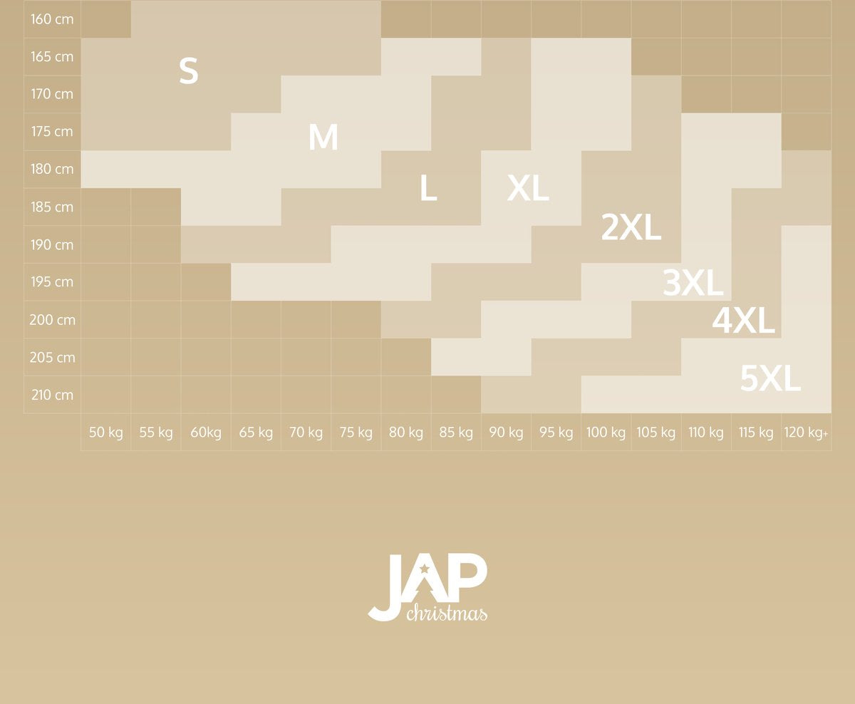 JAP Christmas Interactieve Kersttrui M - 100% Gerecycled