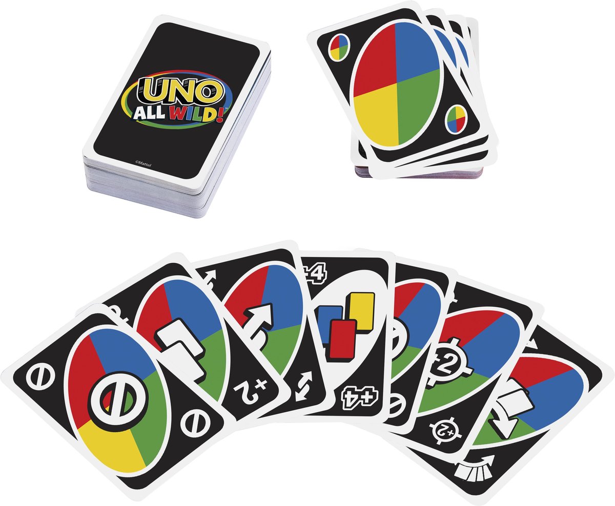 Mattel Games UNO All Wild Kaartspel