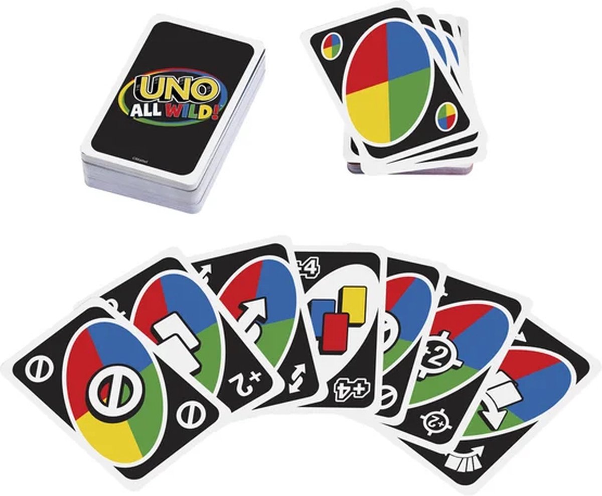 Mattel Games UNO All Wild Kaartspel