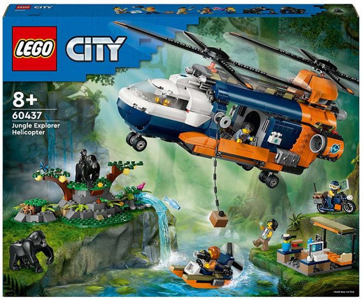 LEGO City Jungle Helikopterbasis - 60437