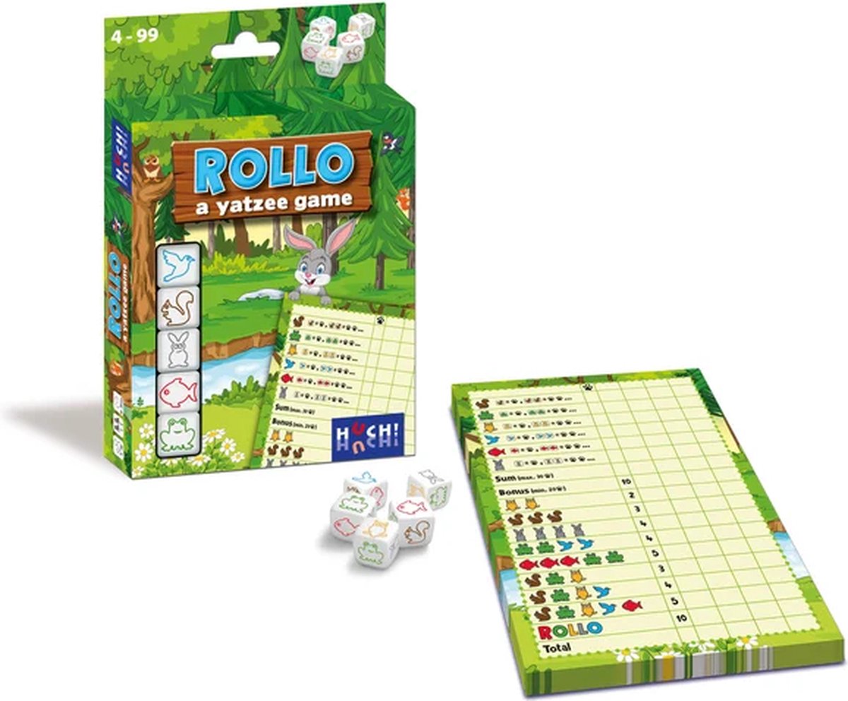 Hutch Rollo Yahtzee Dierenspel - Dobbelspel