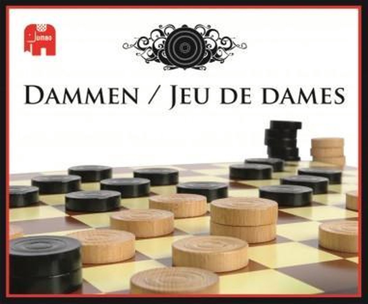 Jumbo Damesbordspel - Klassiek Jeu de Dames