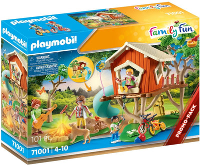 PLAYMOBIL Family Fun Boomhut met Glijbaan - 71001