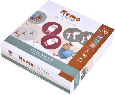Little Dutch Little Farm Memo Spel FSC