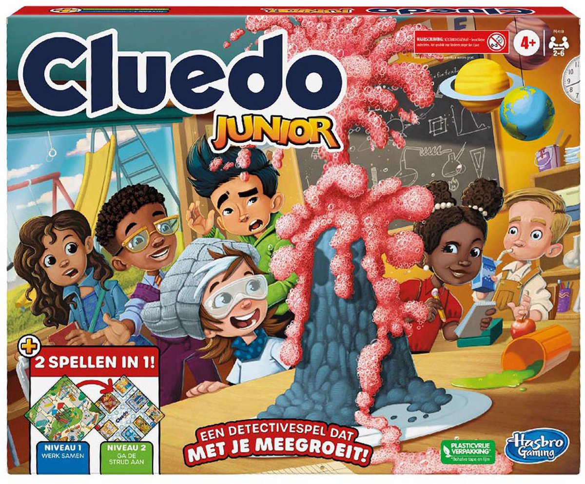 Hasbro Gaming Cluedo Junior - Spel van Deductie