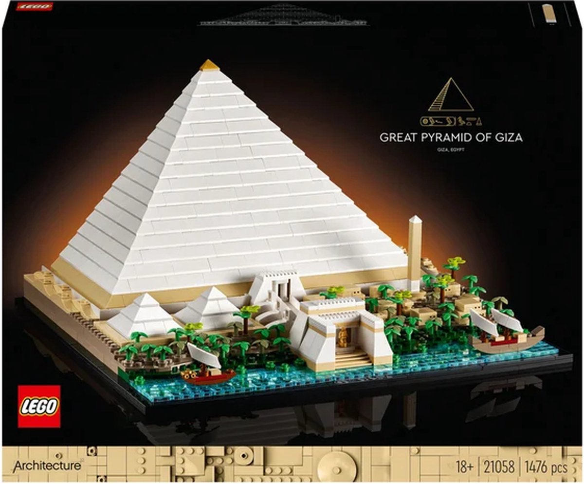 LEGO Architectuur La Grande Pyramide van Gizeh - 21058