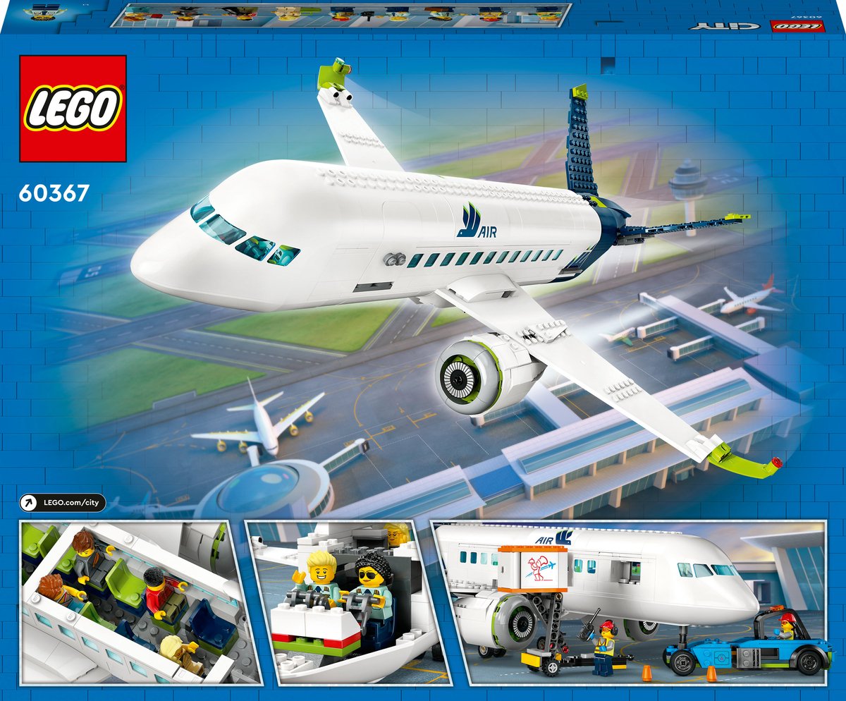 LEGO City Passagiersvliegtuig - 60367