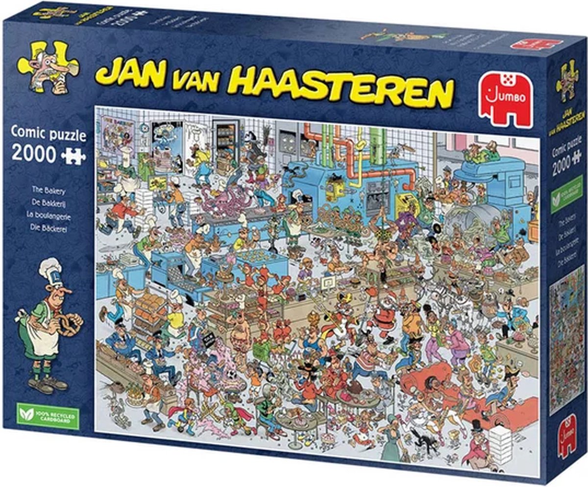 Jan van Haasteren Puzzel La Boulangerie - 2000 Stukjes