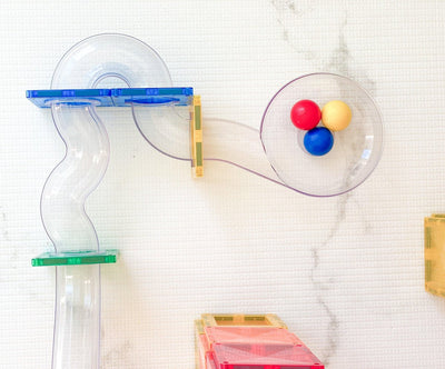 Connetix Baan Run Set - 92-delig Magnetisch Bouwpakket