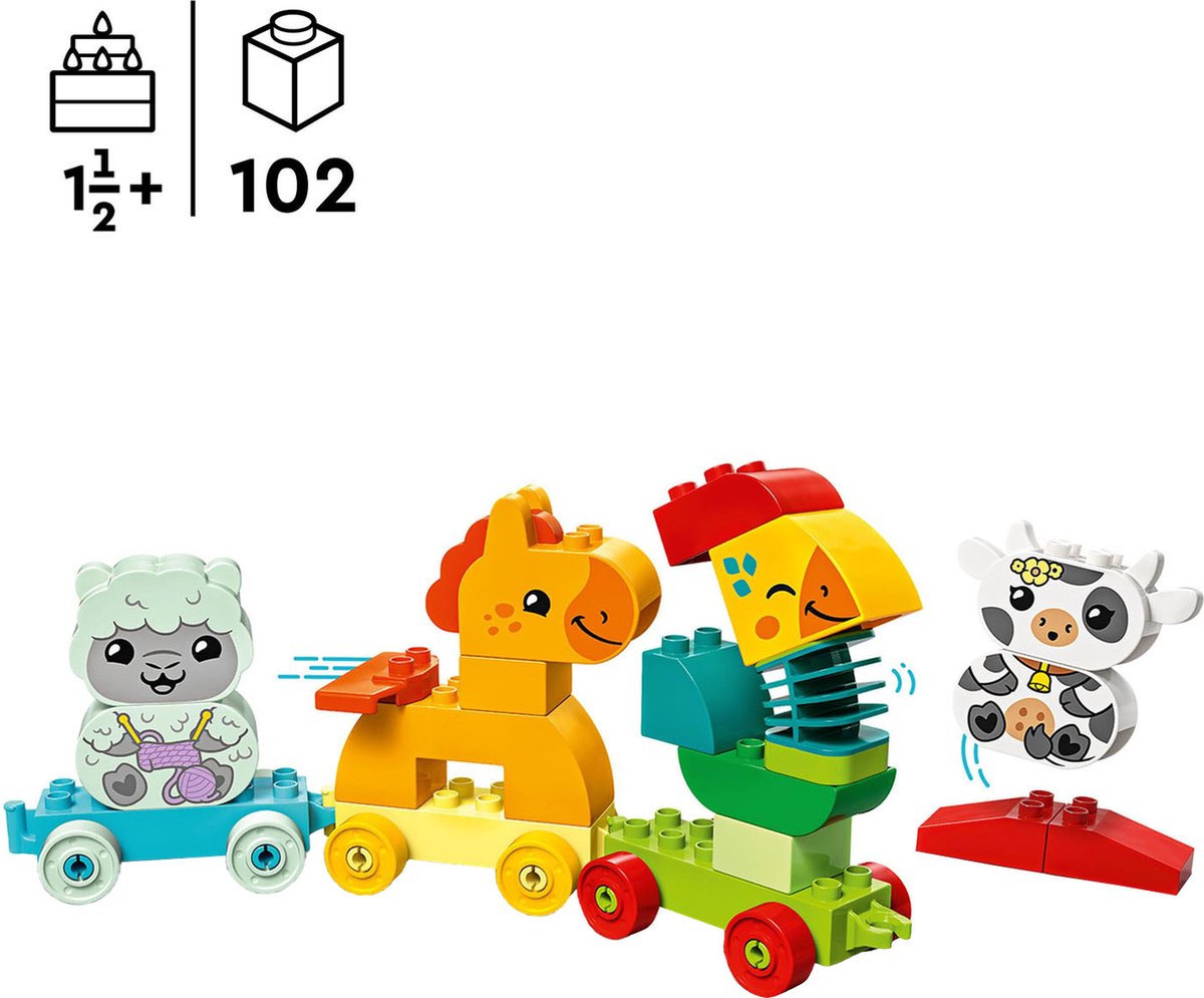 LEGO DUPLO Mijn Eerste Dierentrein - 10412