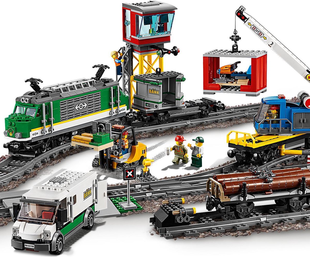 LEGO City Goederentrein met Afstandsbediening - 60198