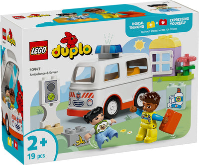 LEGO DUPLO Ambulance met Chauffeur - 10447