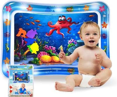 Tenify Opblaasbaar Speelkleed Watermat voor Baby's - Blauw