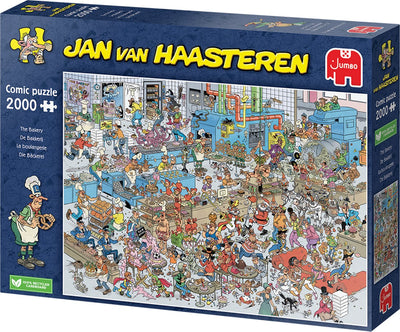 Jan van Haasteren Puzzel La Boulangerie - 2000 Stukjes