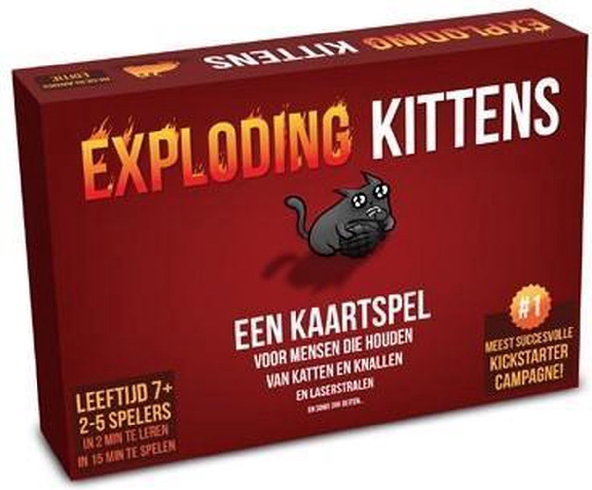 Exploding Kittens - Hilarisch Kaartspel voor het Hele Gezin