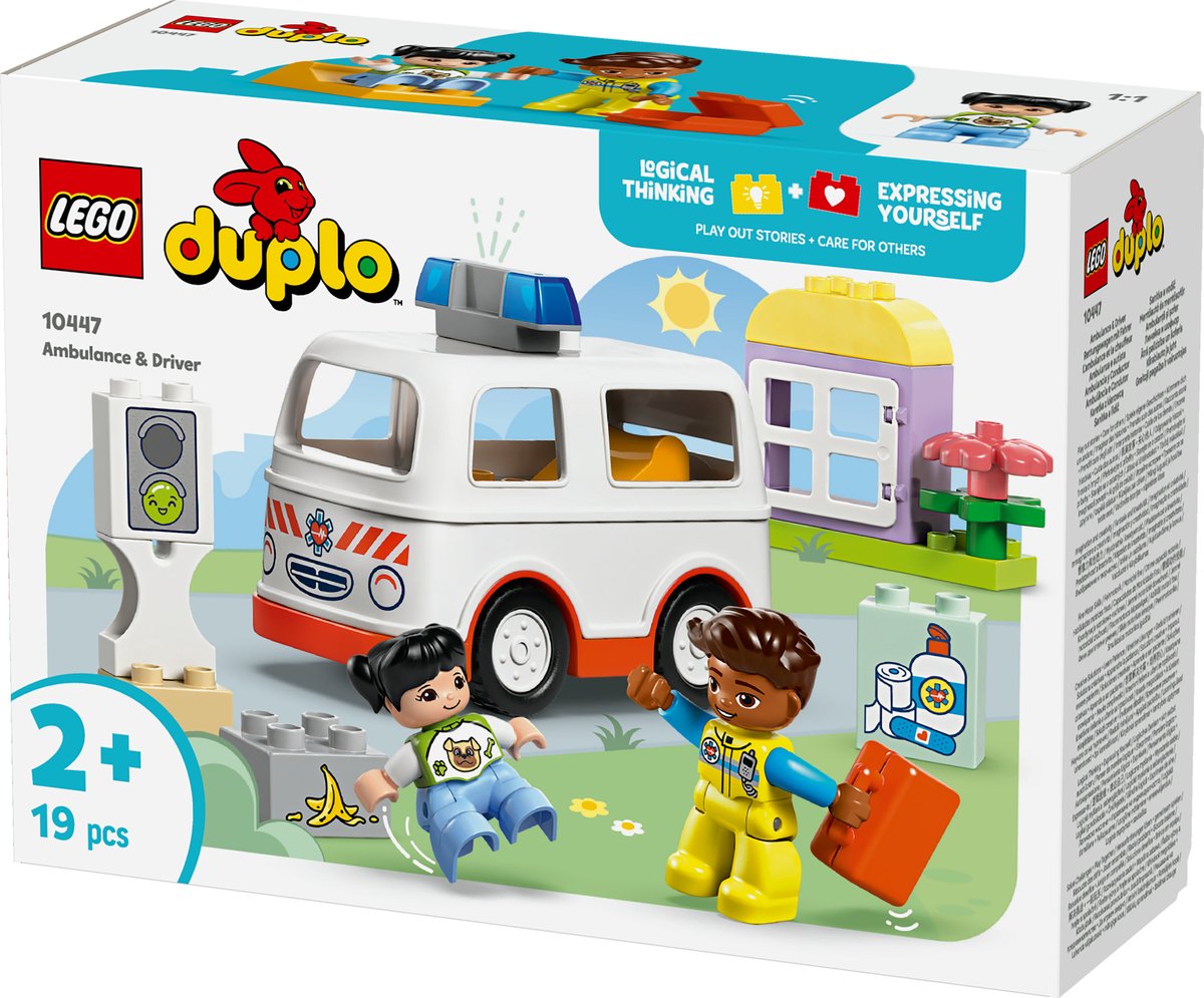 LEGO DUPLO Ambulance met Chauffeur - 10447