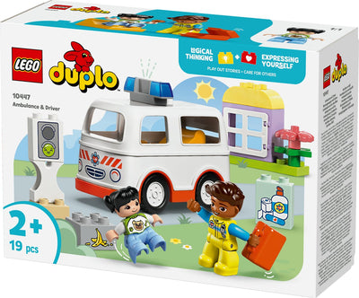 LEGO DUPLO Ambulance met Chauffeur - 10447