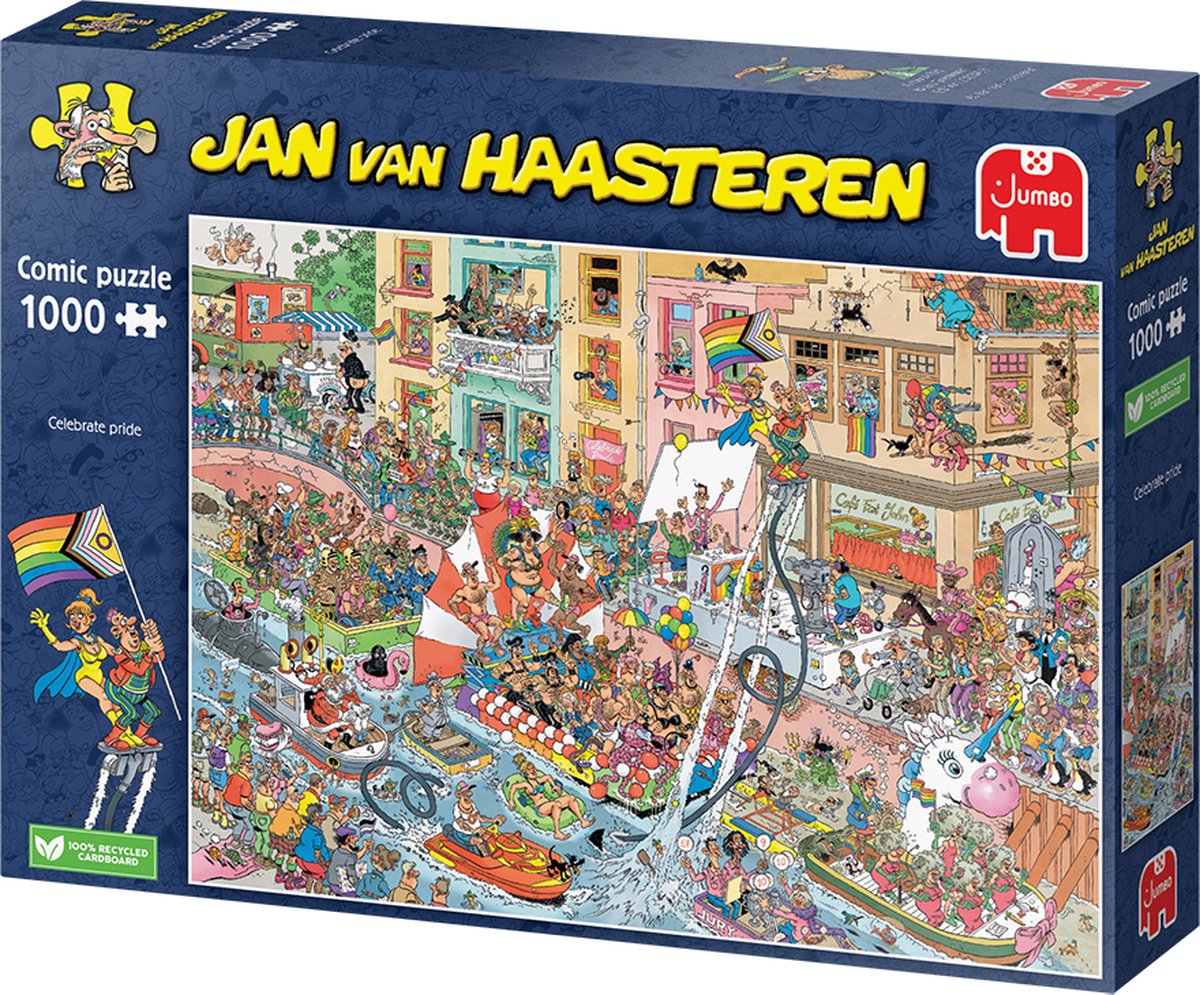 Jan van Haasteren Voetbalkampioen Puzzel 1000 Stukjes