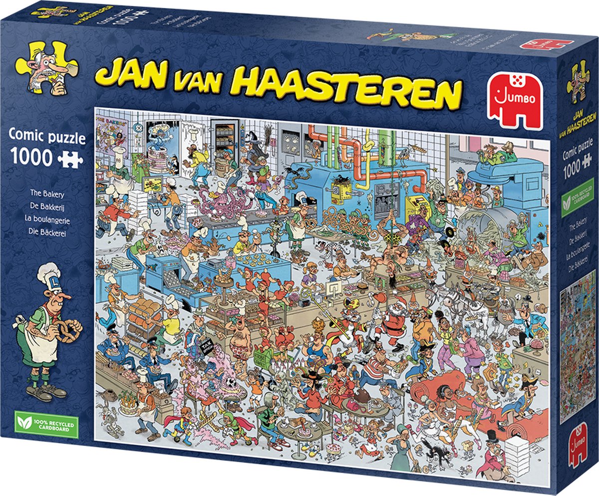 Jan van Haasteren La Boulangerie - 1000 Stukjes Puzzel